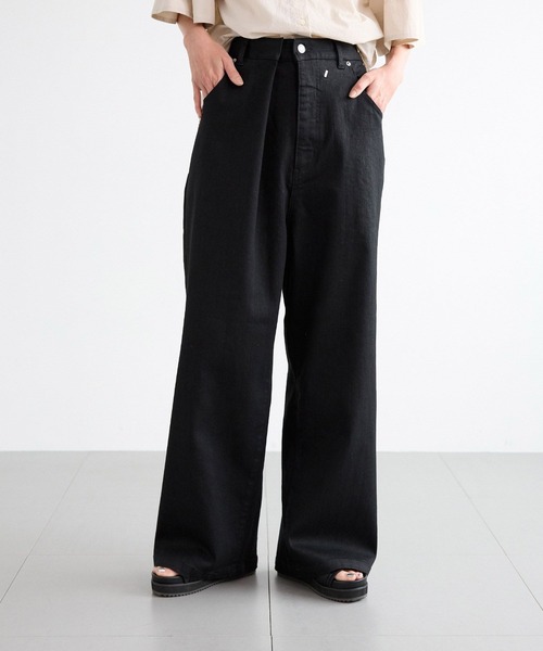 ジーンズ デニム デニムパンツ BARNYARDSTORM / 2WAYカシュクールデニム「JAPAN FABRIC」 レディース