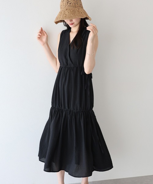 新品未使用品【GEPUR/ゲピュル】リボンワンピース GRL #リボンチュールティアドワンピース 白 新品未使用品タグ