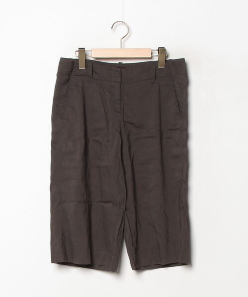 B1566A5667同梱■セオリーリュクス クロップド パンツ 40 theory luxe 「theory luxe」 クロップドパンツ 40 ブラウン