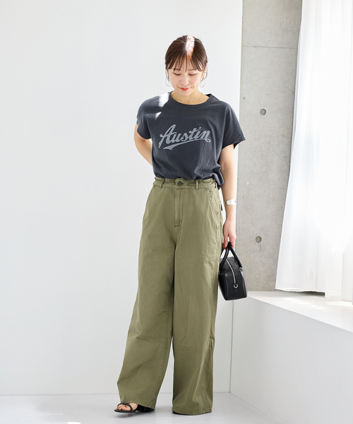 「RIDING HIGH」 半袖Tシャツ FREE ホワイト レディース_画像2