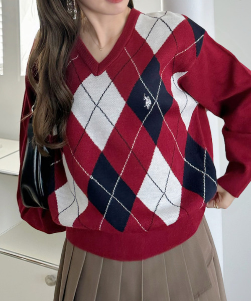 U.S. POLO ASSN.（ユーエスポロアッスン） ニット セーター 「Ada.別注