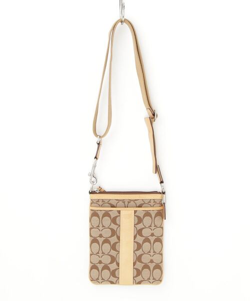 COACH ショルダーバッグ ベージュ/ブラウン COACH 「COACH」 ショルダーバッグ - ブラウン レディース