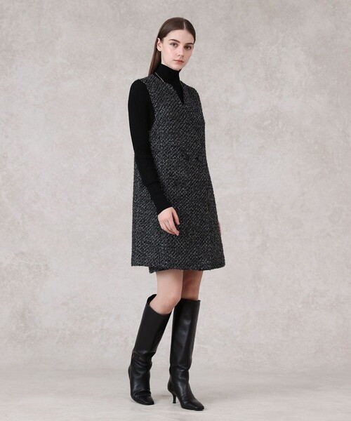 ANAYI（アナイ） ワンピース 「セットアップ対応商品」ラメファンシー