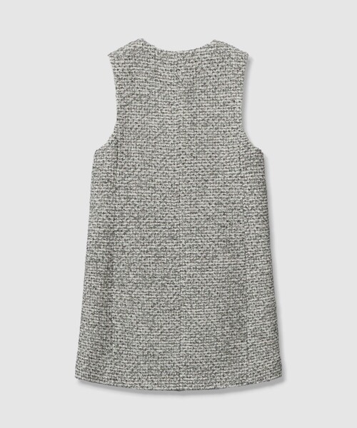 新品 ANAYI アナイ ラメファンシーツイードジレ ワンピース 36 ANAYI（アナイ） ワンピース 「セットアップ対応商品」ラメファンシー