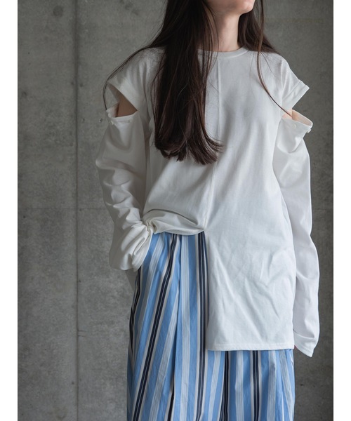 ケイスリー＆コー tシャツ Slit top レディース : ZOZOTOWN Yahoo!店