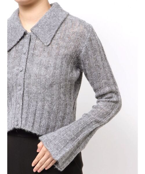 LAGUNAMOON（ラグナムーン） ニット セーター カラーデザインシアー