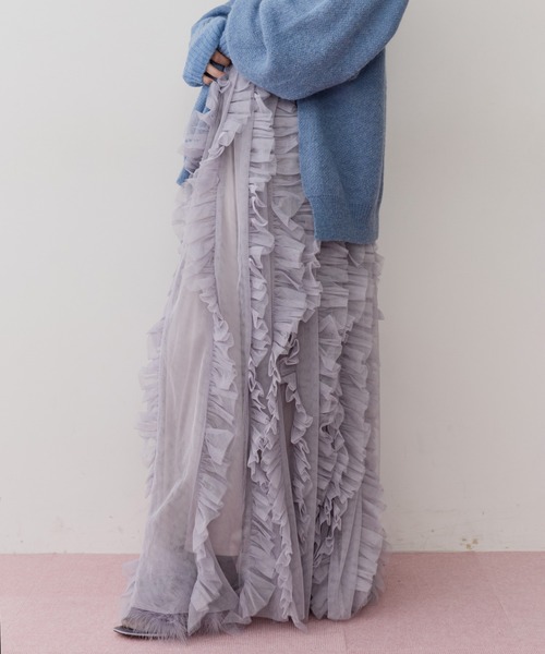 LA BELLE ETUDE（ラベルエチュード） スカート ボリュームチュール