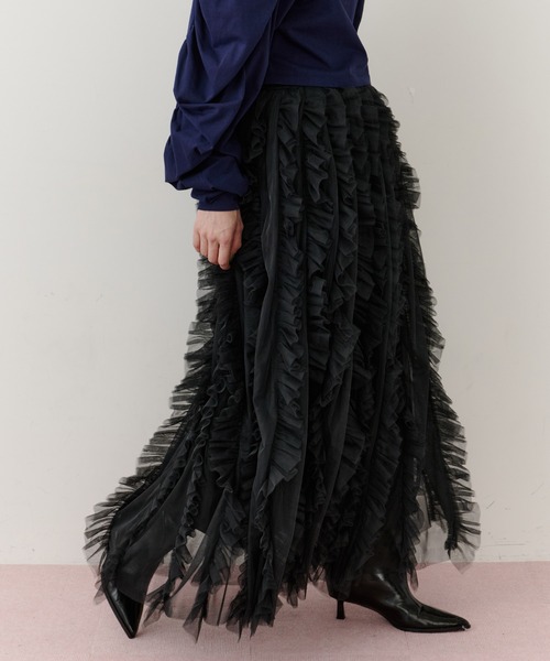 LA BELLE ETUDE（ラベルエチュード） スカート ボリュームチュール