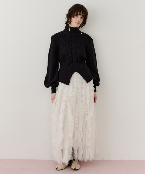 LA BELLE ETUDE（ラベルエチュード） スカート ボリュームチュール