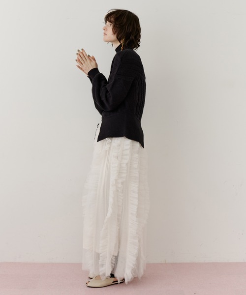 LA BELLE ETUDE（ラベルエチュード） スカート ボリュームチュール
