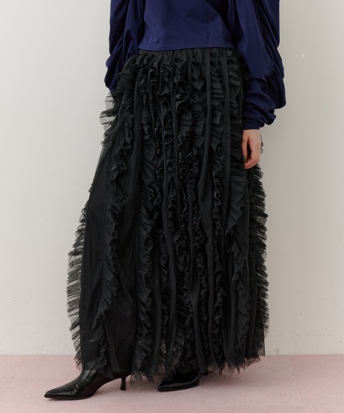 LA BELLE ETUDE（ラベルエチュード） スカート ボリュームチュール