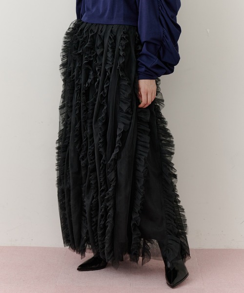 LA BELLE ETUDE（ラベルエチュード） スカート ボリュームチュール