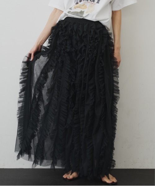 LA BELLE ETUDE（ラベルエチュード） スカート ボリュームチュール