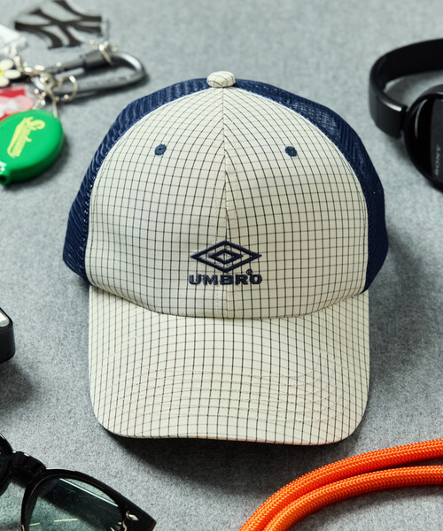 umbro（アンブロ） キャップ 帽子 「新色追加」SP Mesh Logo Cap/別注