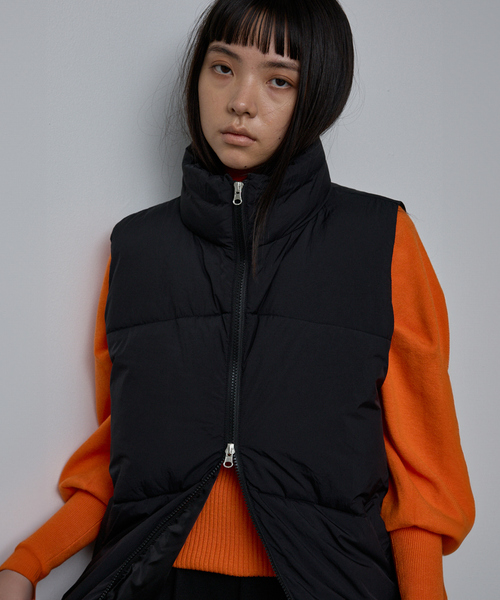 NOMINE（ノミネ） ダウンベスト ベスト ボリューム パファーダウン