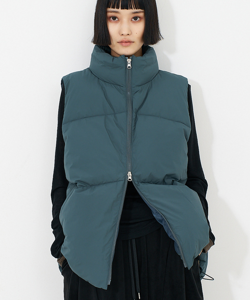 NOMINE（ノミネ） ダウンベスト ベスト ボリューム パファーダウン