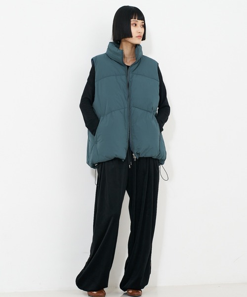 NOMINE（ノミネ） ダウンベスト ベスト ボリューム パファーダウン