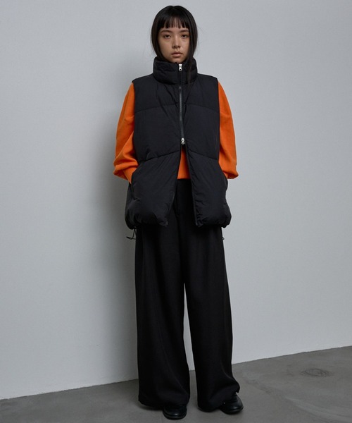 ノミネ（NOMINE）/ボリューム パファーダウンベスト NOMINE（ノミネ） ダウンベスト ベスト ボリューム パファーダウン