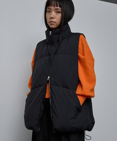 NOMINE（ノミネ） ダウンベスト ベスト ボリューム パファーダウン