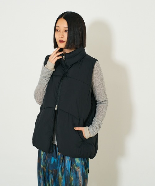 NOMINE（ノミネ） ダウンベスト ベスト ボリューム パファーダウン