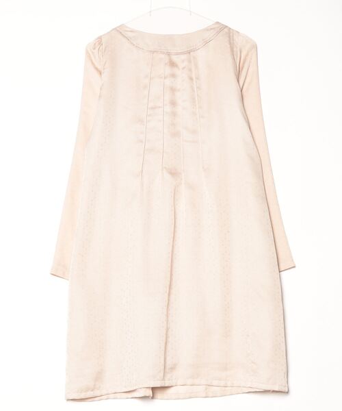 「1%」 長袖ワンピース M ベージュ レディース_画像2