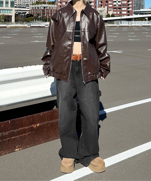 「sedacle」 加工デニムパンツ MEDIUM インディゴブルー メンズ