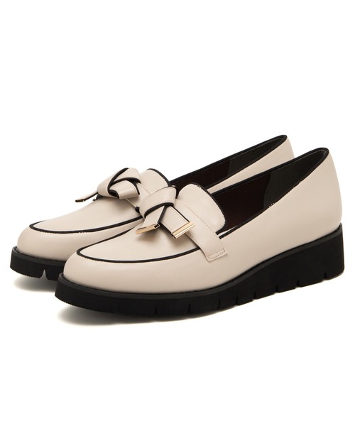 JELLY BEANS（ジェリービーンズ） ローファー ノットリボントリミング