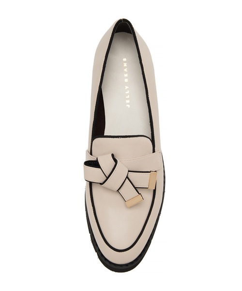 JELLY BEANS（ジェリービーンズ） ローファー ノットリボントリミング