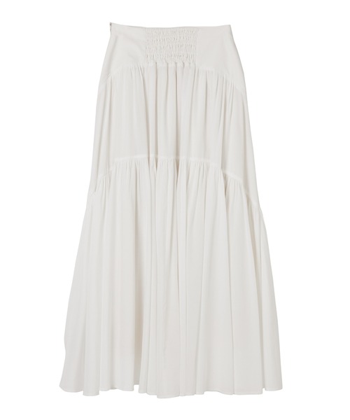 Her lip to ロングスカート M オフホワイト レディース : ZOZOTOWN