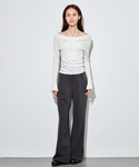 tシャツ off shoulder strap...の詳細画像1