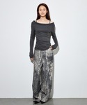tシャツ off shoulder strap...の詳細画像4