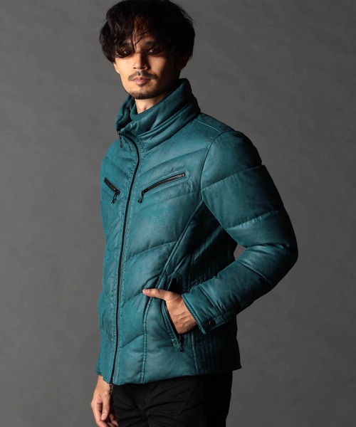 ファーダウンジャケット　NICOLE CLUB FOR MEN NICOLE CLUB FOR MEN ファー付きダウンジャケット - メルカリ