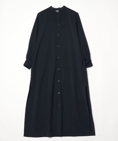 HYKE 「HYKE」 長袖ワンピース 1 ネイビー レディース HYKE 「HYKE」 長袖ワンピース 1 ネイビー レディース
