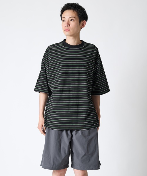 meltum（メルタム） tシャツ MULTI BORDER S/S TEE メンズ レディース