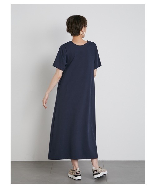 「emmi」 半袖ワンピース FREE ベージュ レディース_画像6