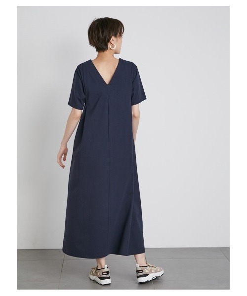 「emmi」 半袖ワンピース FREE ベージュ レディース_画像9