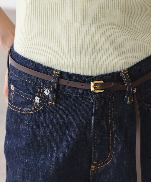 NOBLE ベルト ATELIER AMBOISE/アトリエ アンボワーズ 細ベルト