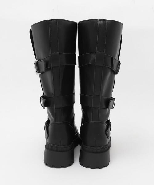 WEGO（ウィゴー） ブーツ WEGO/「25年秋冬新作」サイドベルトロング