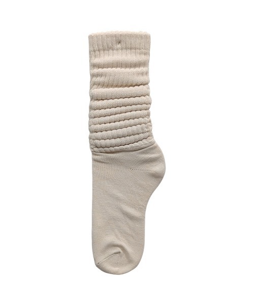 靴下 ルーズソックス 40cm丈 無地カラー レディース メンズ : ZOZOTOWN