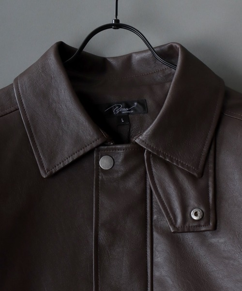 「SITRY」 「Beno」ブルゾン L ブラック メンズ_画像3