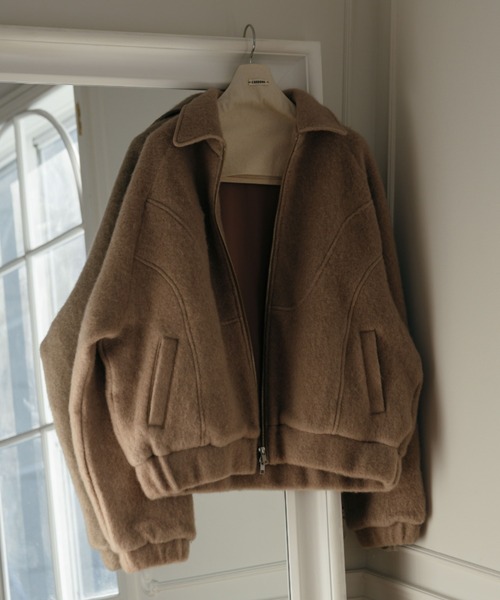 CREDONA（クレドナ） ブルゾン アウター WOOL SHAGGY JACKET/ウール
