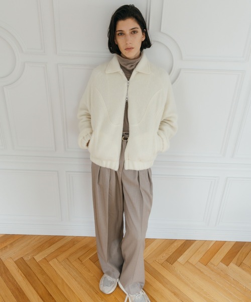 CREDONA（クレドナ） ブルゾン アウター WOOL SHAGGY JACKET/ウール