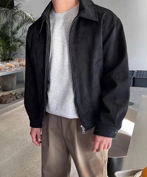 「FreeZone」 ブルゾン F ブラック メンズ_画像3