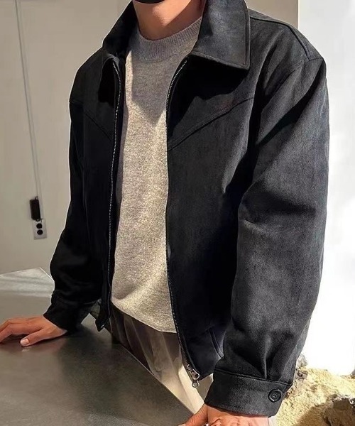 「FreeZone」 ブルゾン F ブラック メンズ_画像5