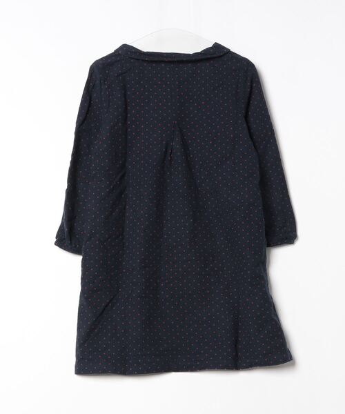 「nimes et nimes」 7分袖ワンピース - ネイビー レディース_画像2