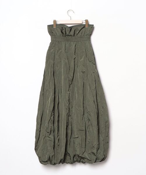 UN3D.（アンスリード） ロングスカート 36 カーキ レディース