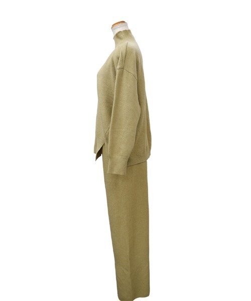 DESCENT LUXE 2022ss ニットセットアップ CLOTHY セットアップ 「上品リラックス×着回し自在。きれいめニット