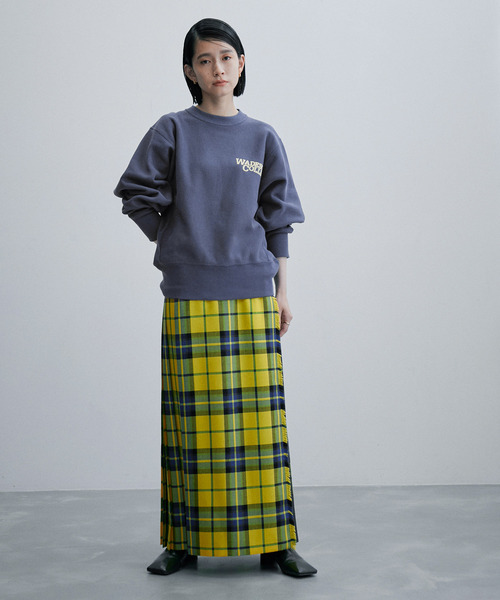 「ADAM ET ROPE'」 「champion」スウェットカットソー FREE グリーン レディース_画像5