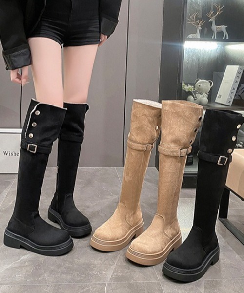 【BLS】【S-LLサイズ展開・美脚効果あり】2WAYムートンカバーブーツ LIP SERVICE（リップサービス）｜ 2wayカバームートンブーツ アイテム
