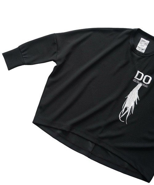 「SHAREEF」 長袖Tシャツ 1 ブラック メンズ_画像3